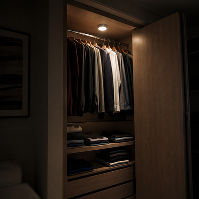 LumaNest - Lámpara LED Inalámbrica con Sensor de Movimiento