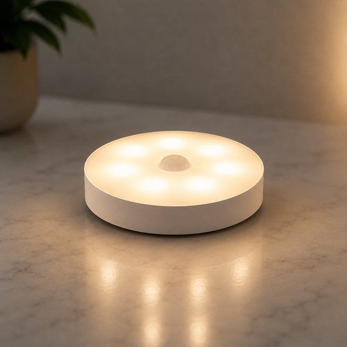 LumaNest - Lámpara LED Inalámbrica con Sensor de Movimiento